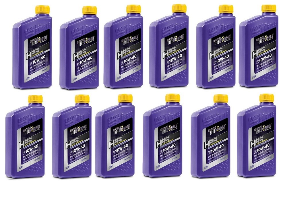 Purple 10W-40 Synthetic Motor Oil 1 qt Case of 12 N185