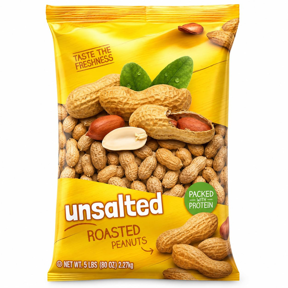 Unsalted In-Shell Peanuts 5 lb Bag X39909