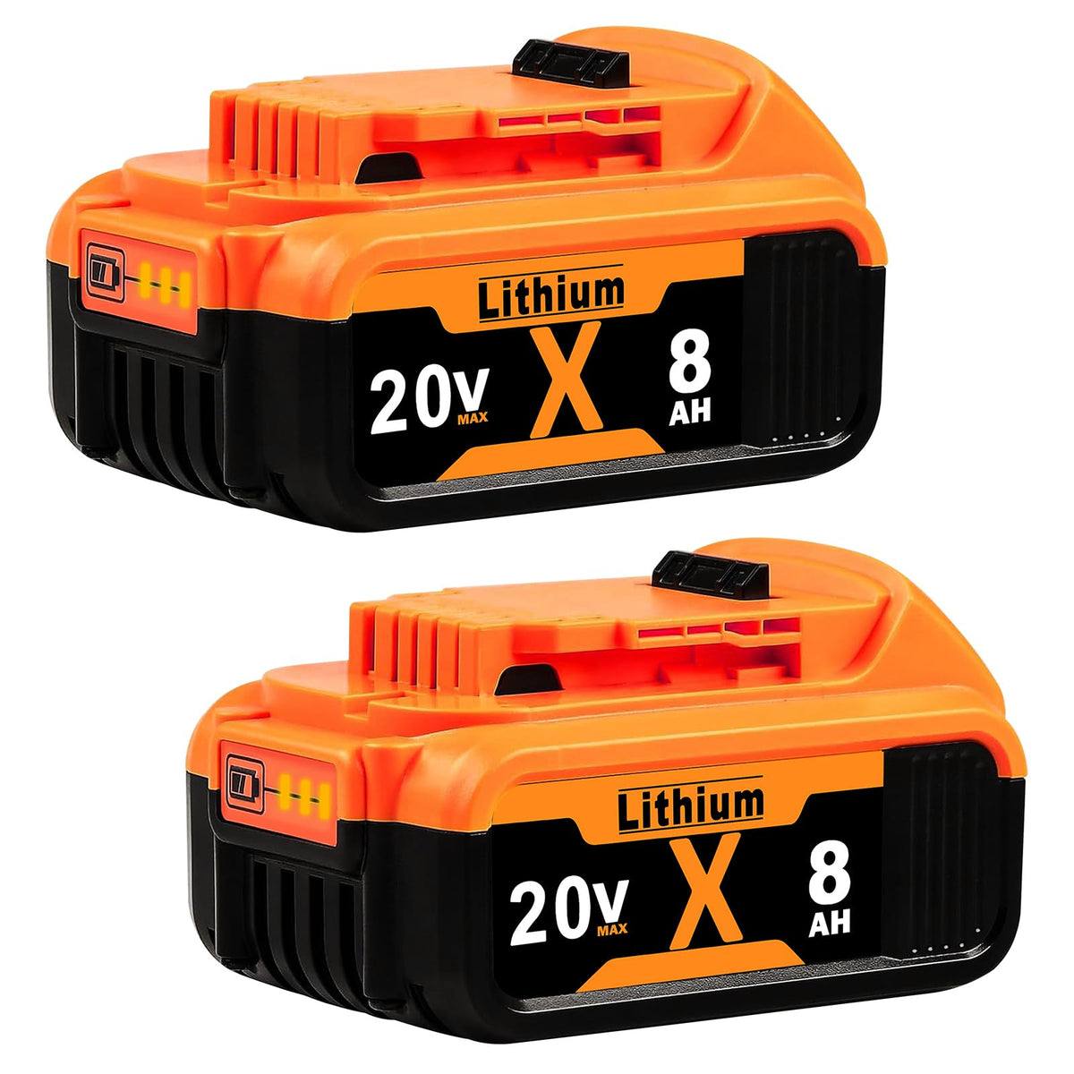 8.0Ah 20V MAX Lithium Batteries 2 Pack L291