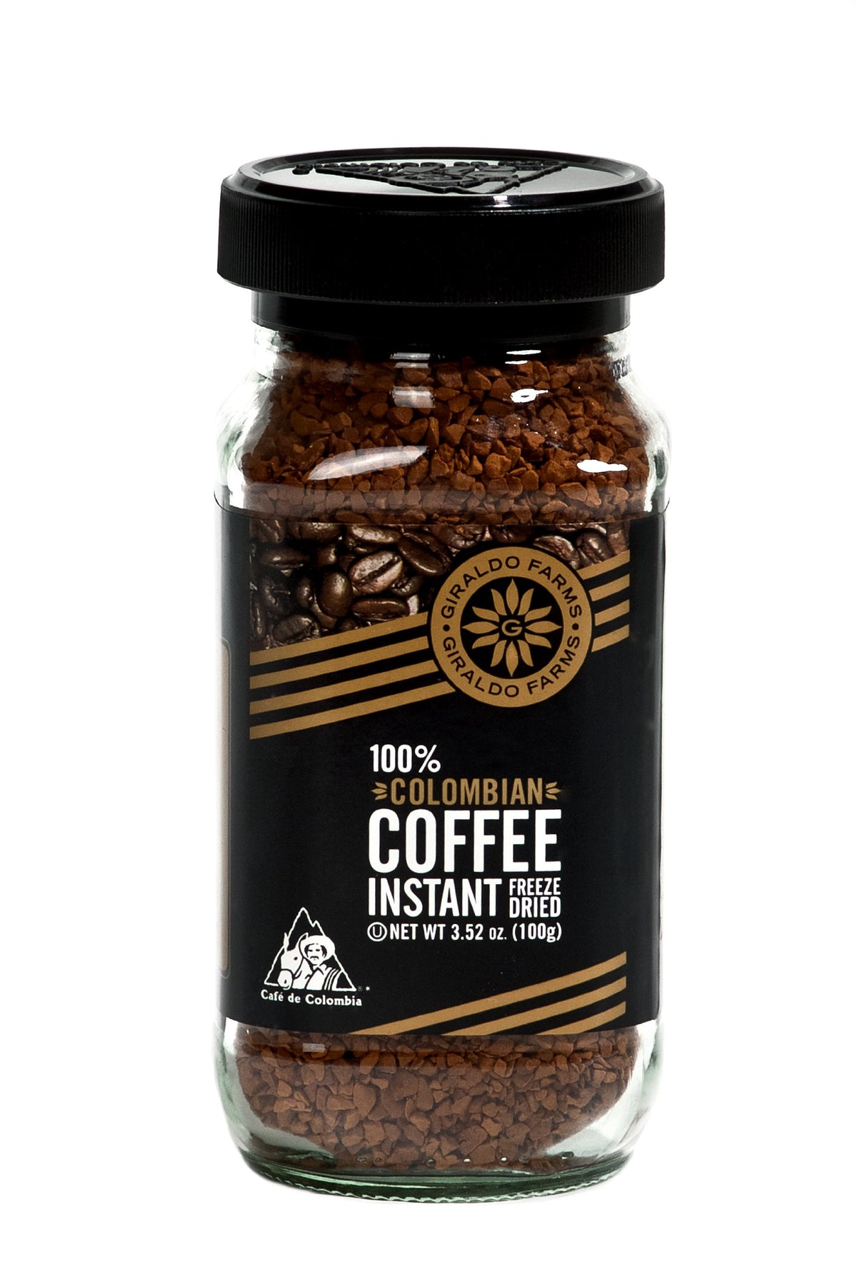100% Colombian Instant Freeze-dried Coffee 3.5-Ounce Pack of 4 G263899
