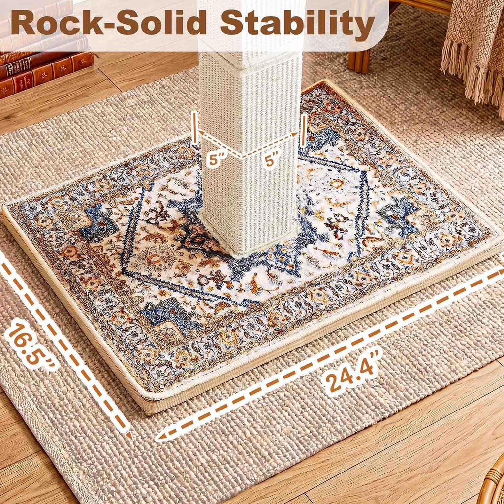 Tall Cat Scratching Post with Carpet A458873