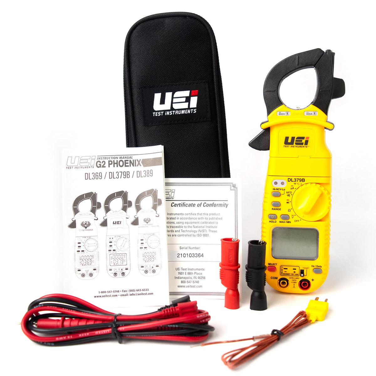 Digital Auto Ranging Clamp Meter A3140