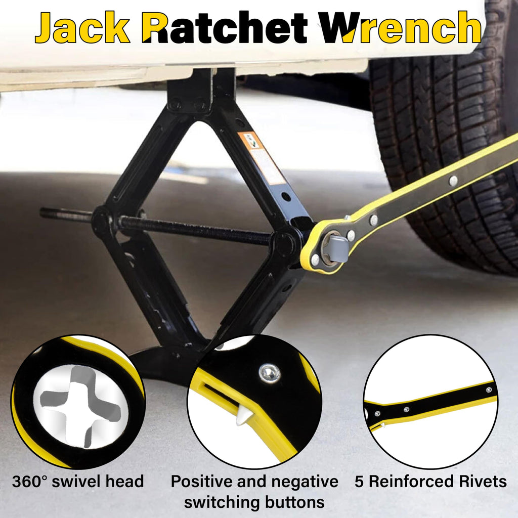Car Jack Ratchet Wrench Q35056