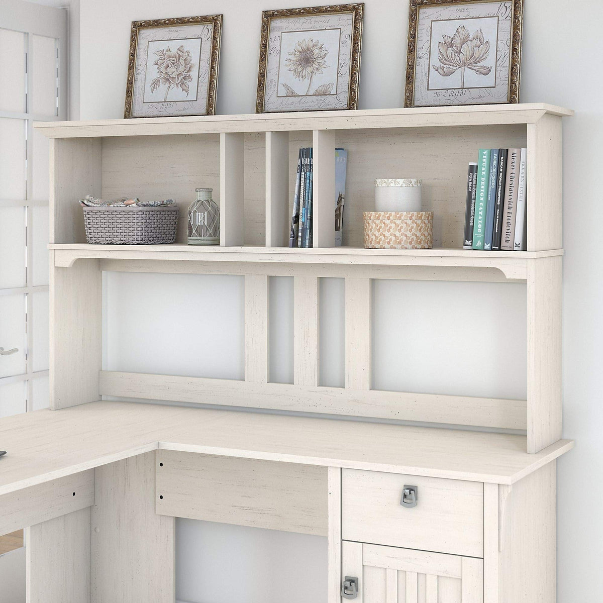 Antique White MDF Hutch Q194643