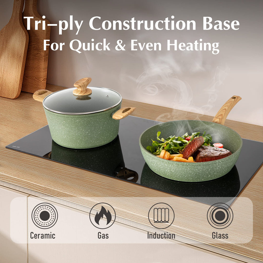 12 Pcs Non Stick Cookware Set B5925