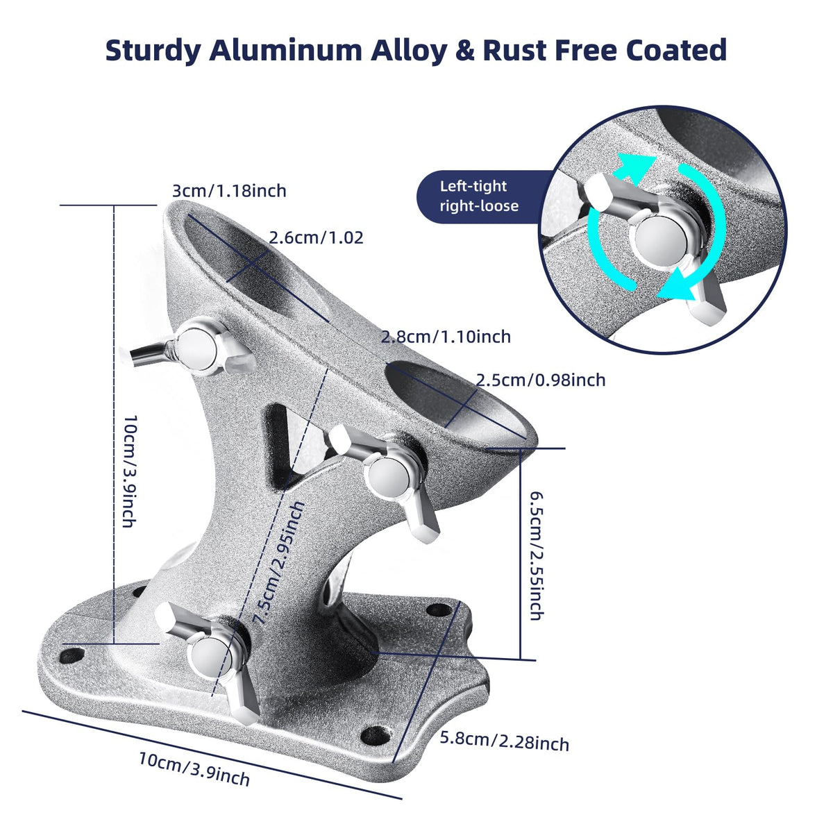 Heavy Duty Flag Pole Mounting Bracket D1129