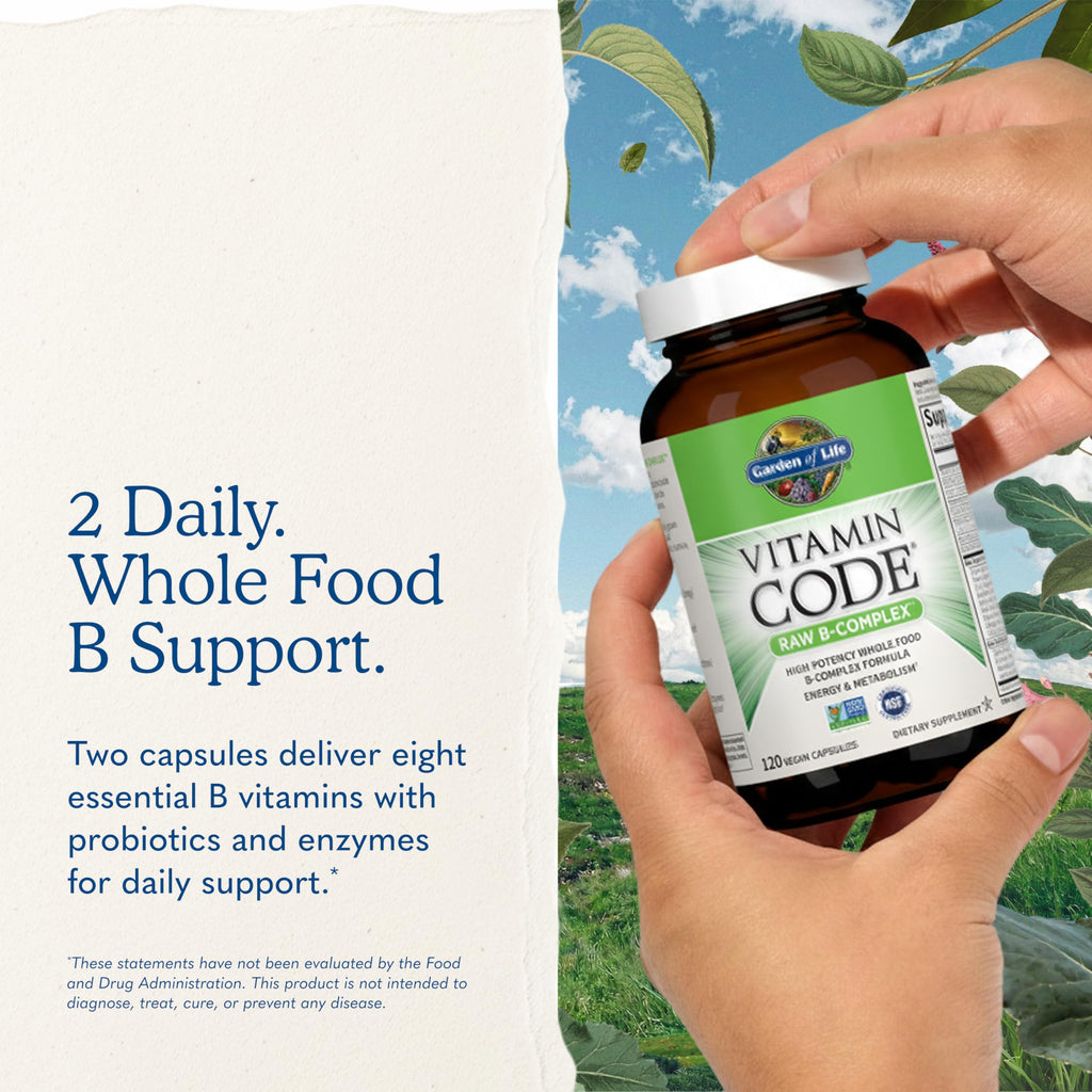 120 Vegan Capsules B-Complex X8830