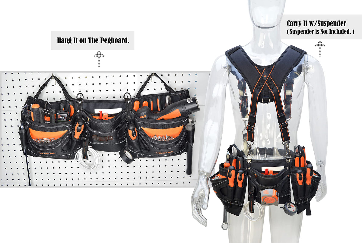 Heavy-Duty 18-Pocket Tool Belt E683