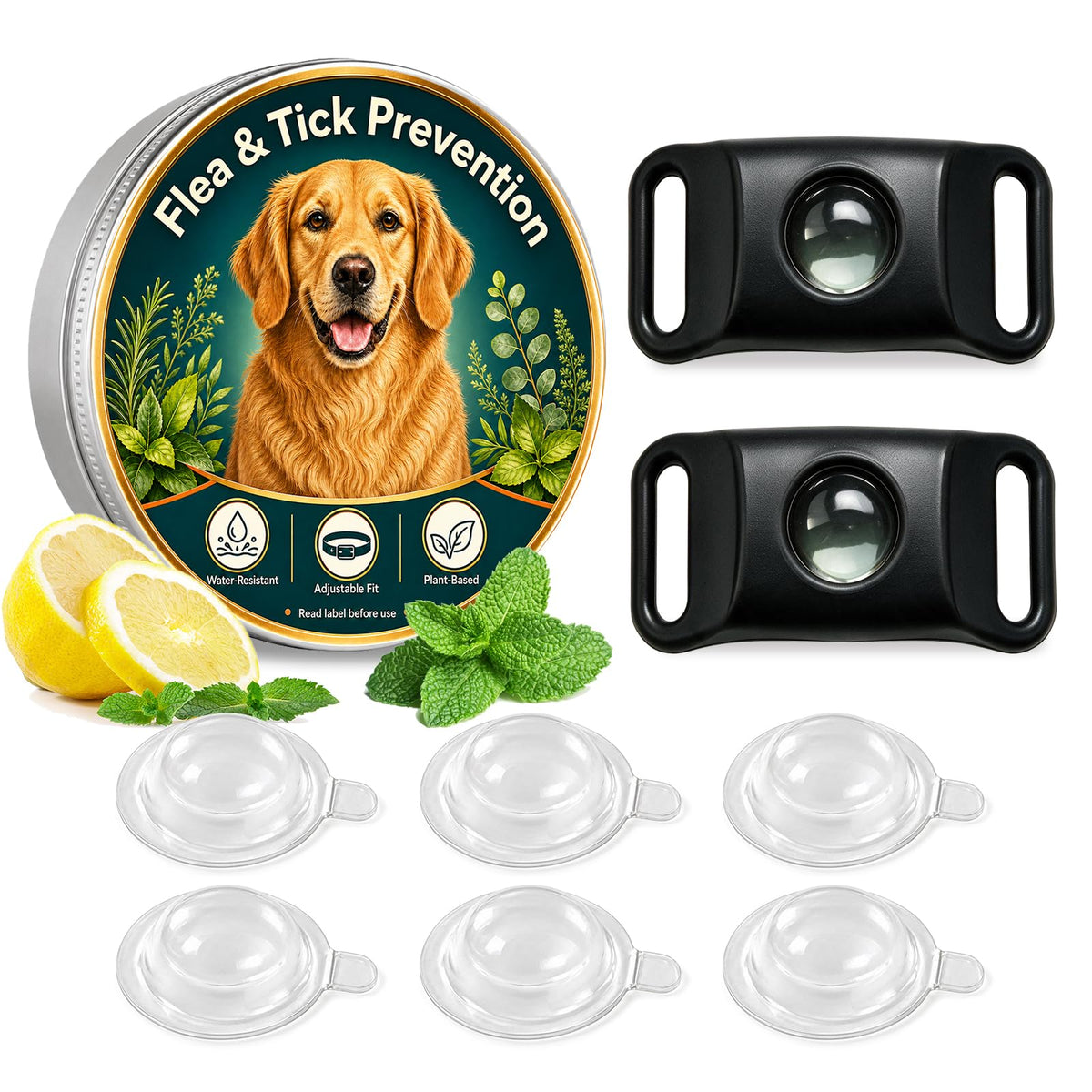 Flea and Tick Prevention Pendant for Dogs S37699