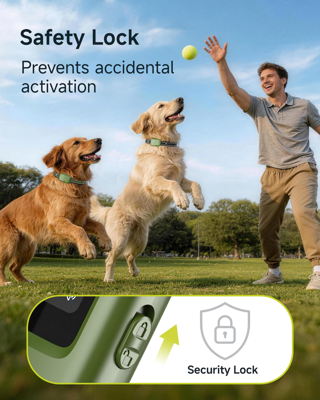 2 Dogs Training Collar with Remote T9150