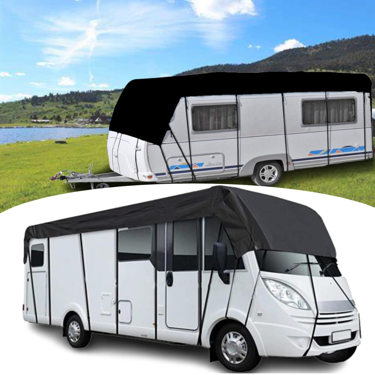 Heavy Duty Waterproof UV Resistant RV Roof Cover R863367