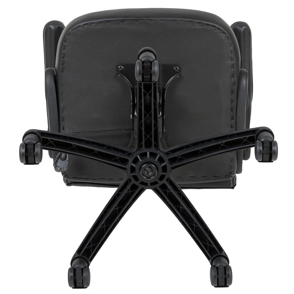 Orange Black Ergonomic Gaming Chair with Flip-up Arms R5125