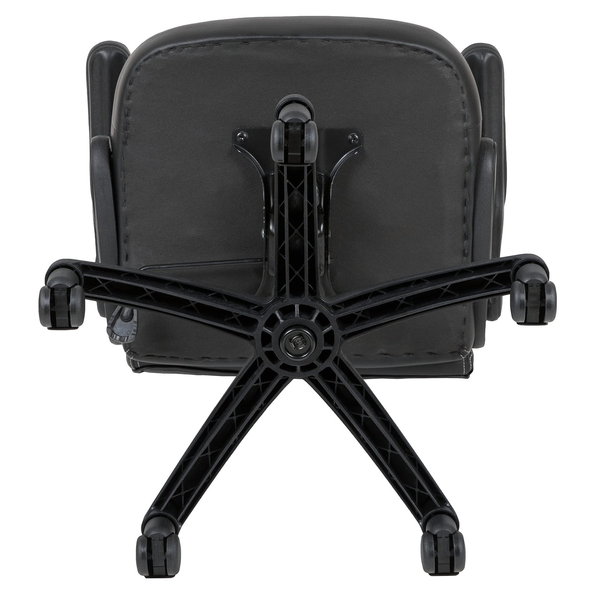 Orange Black Ergonomic Gaming Chair with Flip-up Arms R5125