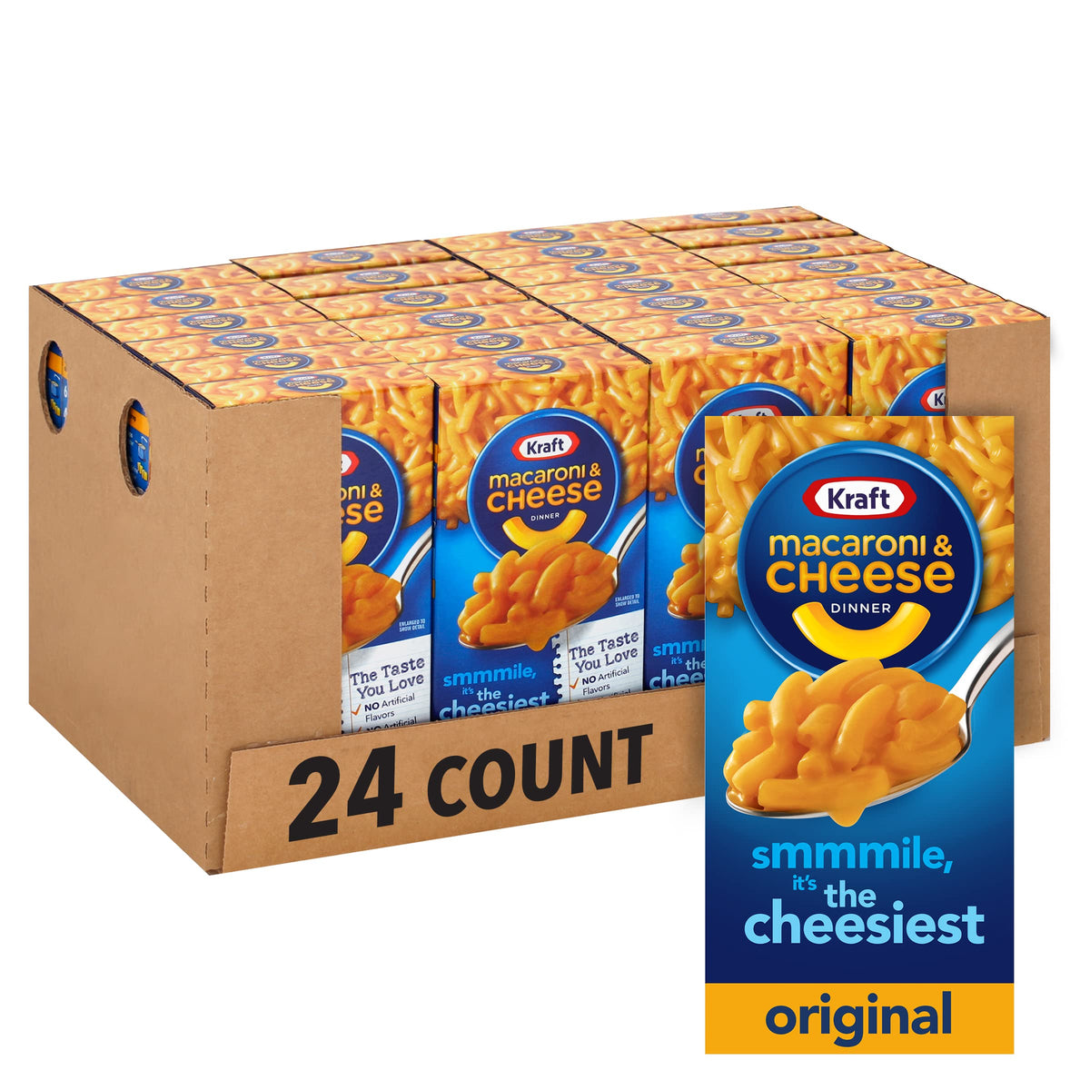 Macaroni & Cheese Dinner 24 ct 7.25 oz L625