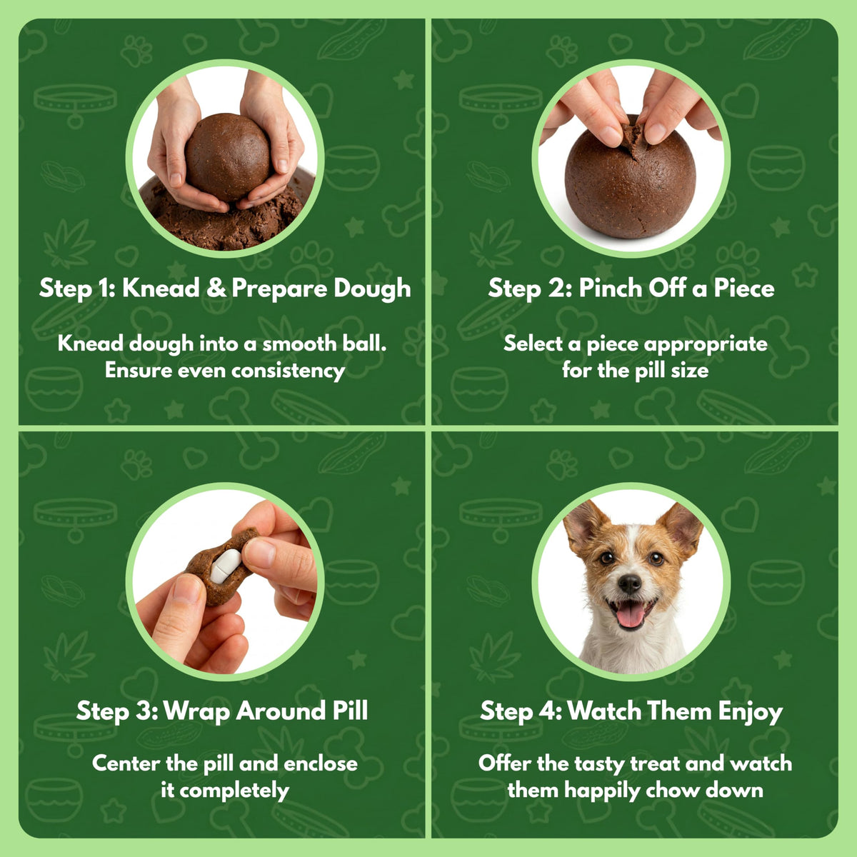 Bacon Flavor Dog Pill Wrap Z224528