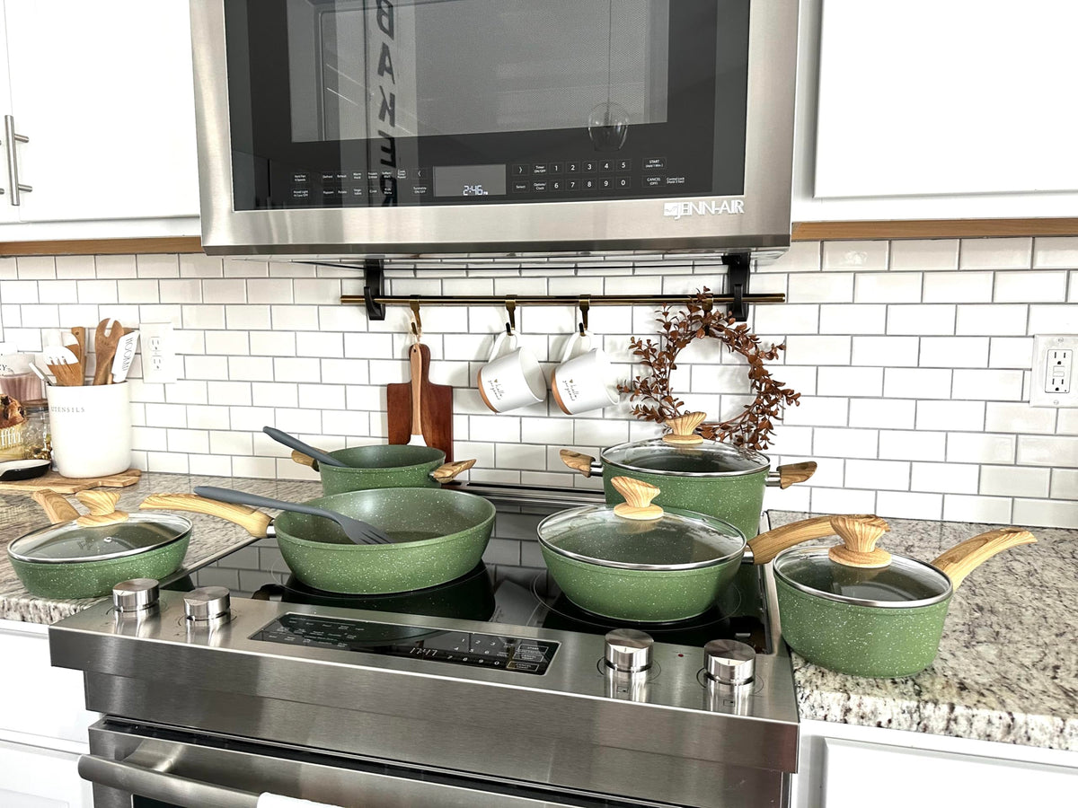 12 Pcs Non Stick Cookware Set B5925