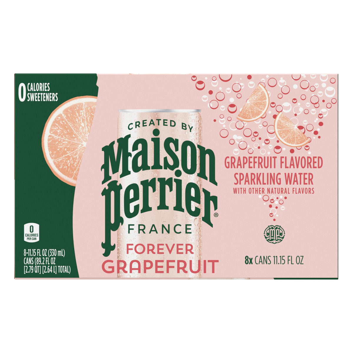 Grapefruit Flavored Sparkling Water, 11.15 Fl Oz Cans, 8 Count C6309