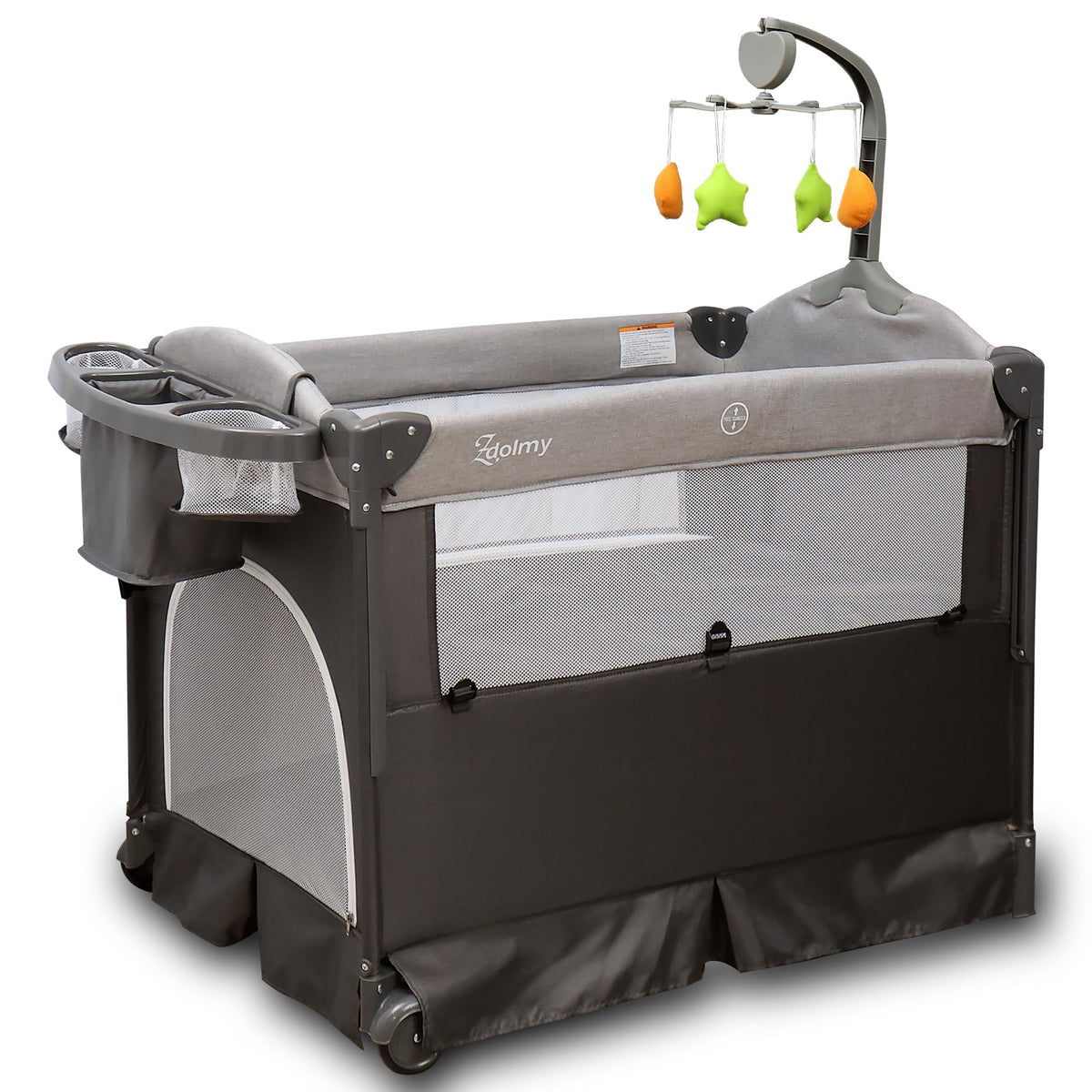 4-in-1 Pack and Play with Bassinet and Changing Table X818