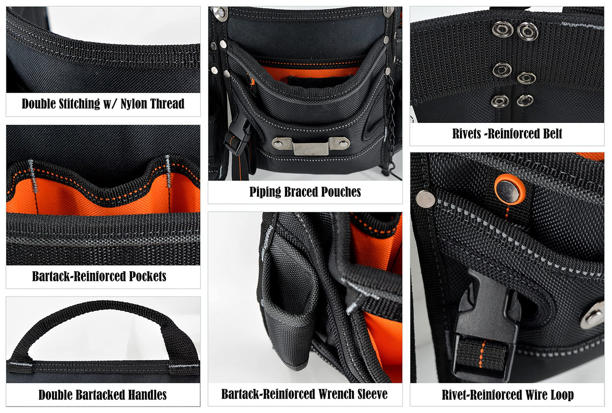 Heavy-Duty 18-Pocket Tool Belt E683