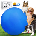 25" Waterproof Durable Dual-Layer Herding Ball for Dogs and Horses (Blue) K801413